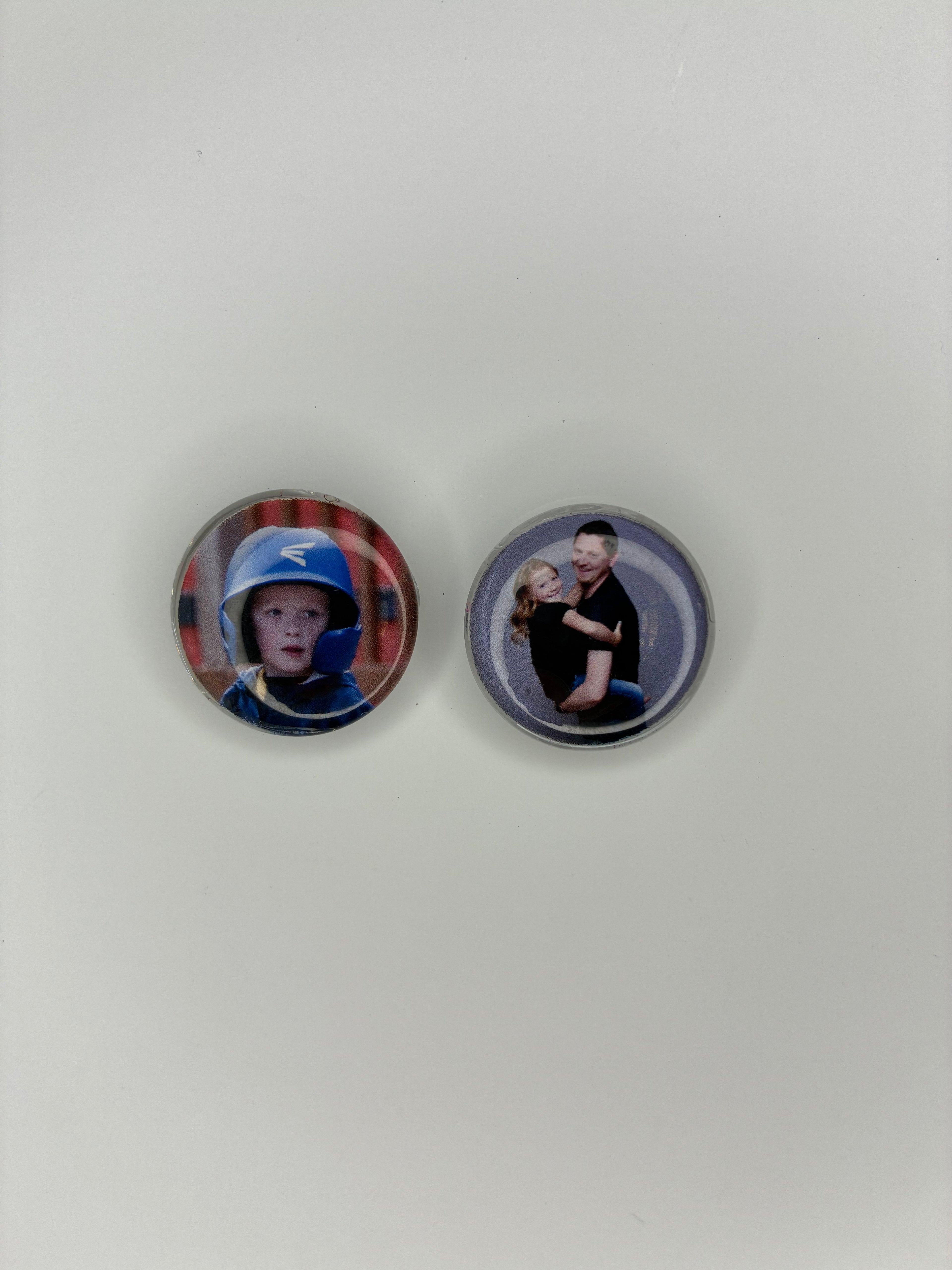 Photo Magnets- 1 inch round glass
