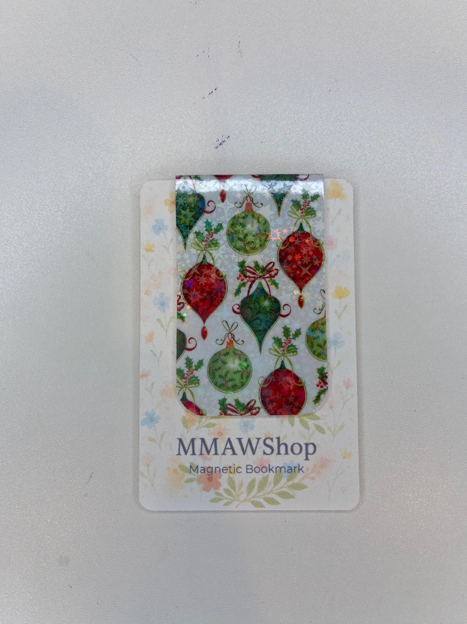 Holographic Magnetic Bookmark - Ornaments
